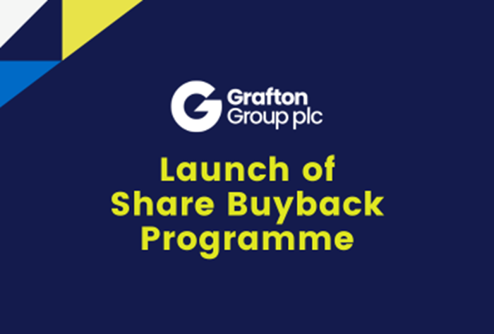 Signpost of Grafton Group plc  Share Buyback Programme